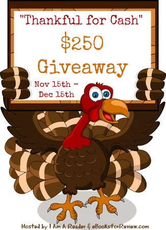 $250 Thankful for Cash Giveaway.