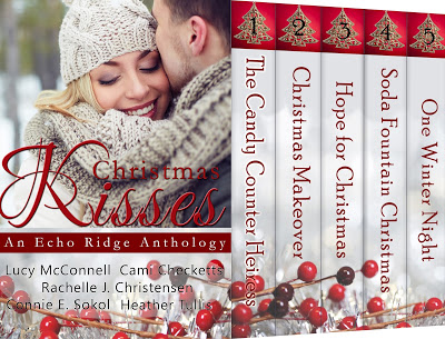 Christmas Blitz Day 6 – Christmas Kisses: An Echo Ridge Anthology by Lucy McConnell, Cami Checketts, Rachelle J. Christensen, Connie E. Sokol, Heather Tullis
