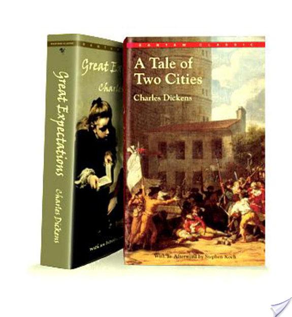 A Tale of Two Cities and Great Expectations (Bantam Classics Editions) By Charles Dickens