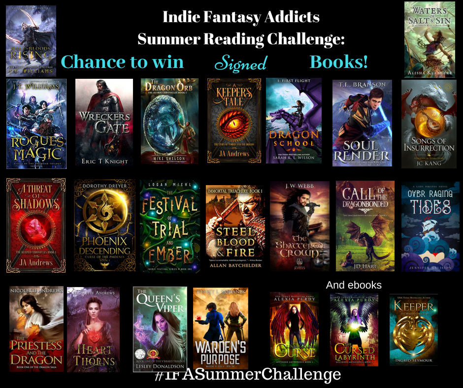 Indie Fantasy Addicts Summer Reading Challenge!