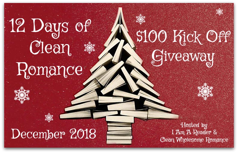 $100 Giveaway celebrating 12 Days of Clean Romance