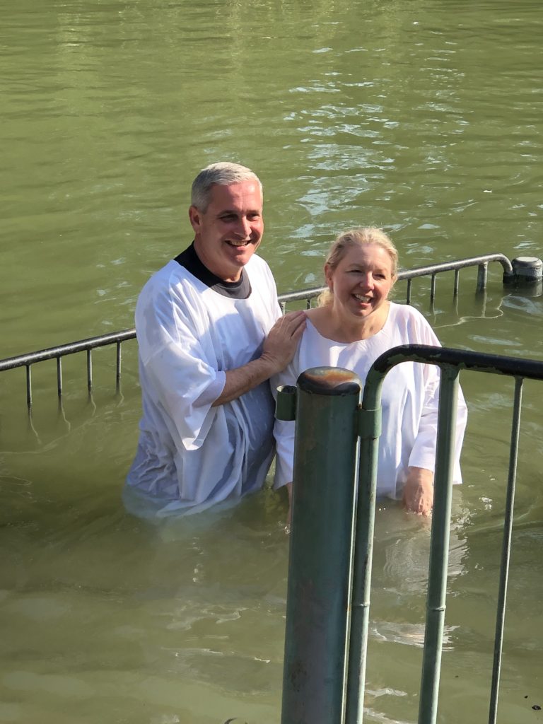 Baptism in the Jordan River