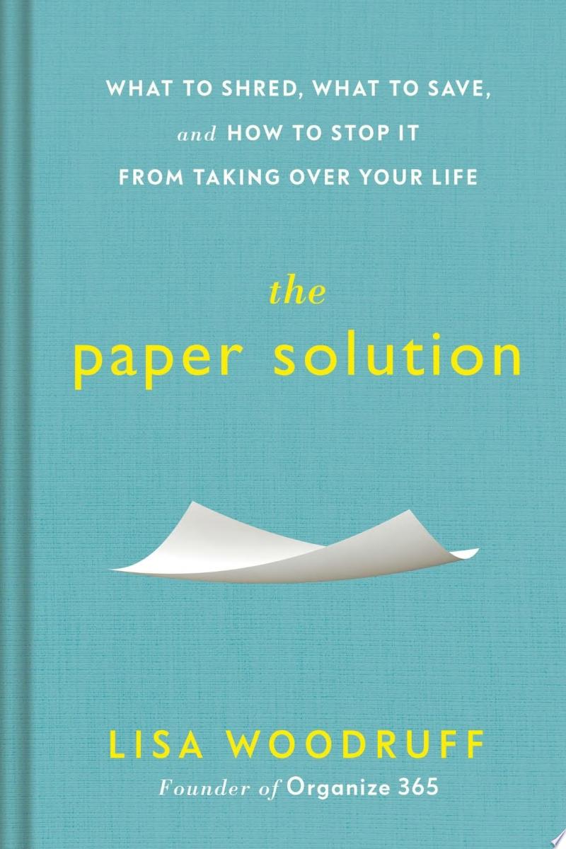 The Paper Solution By Lisa Woodruff